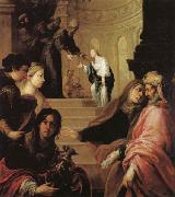 Juan de Sevilla romero The Presentation of the Virgin in the Temple oil painting reproduction